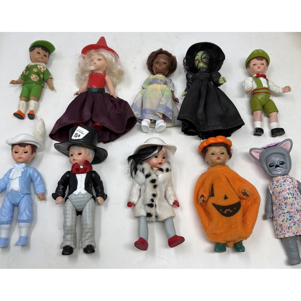 Lot of 10 McDonald's Madame Alexander Dolls Wizard of Oz Fairy Tales Holiday 5”